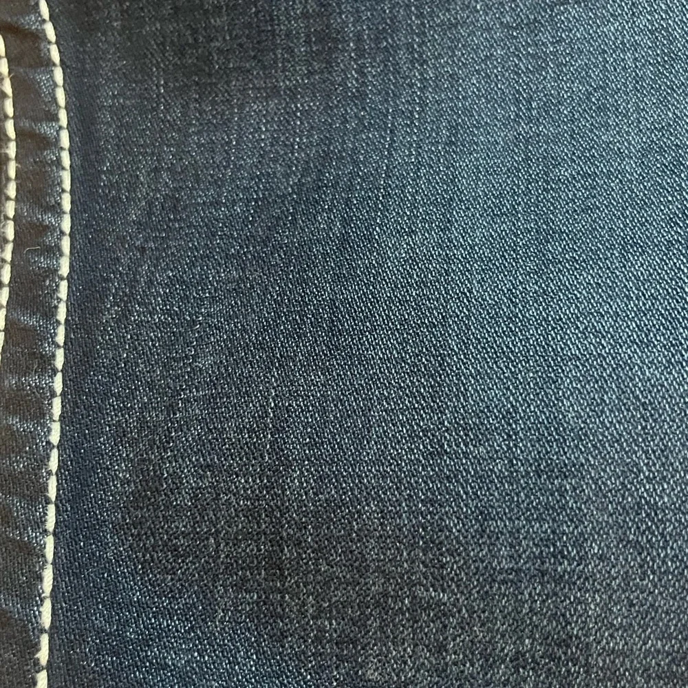 Vintage True Religion Men's Indigo Straight Jeans
